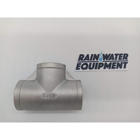 Raines 1'' FNPT Stainless Steel Threaded Tee SS-1Inch-Tee